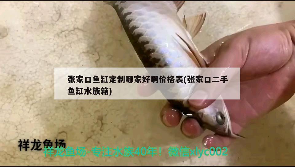 張家口魚缸定制哪家好啊價格表(張家口二手魚缸水族箱) 魚缸/水族箱