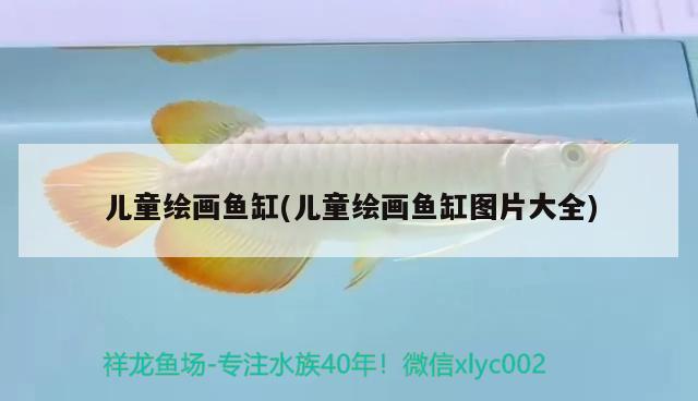 兒童繪畫魚缸(兒童繪畫魚缸圖片大全) 金老虎魚