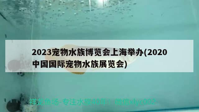 2023寵物水族博覽會上海舉辦(2020中國國際寵物水族展覽會)