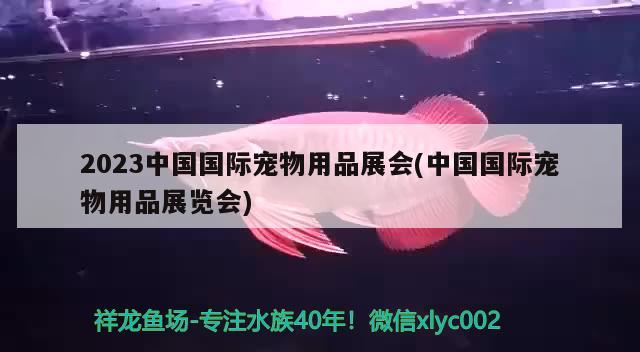 2023中國國際寵物用品展會(中國國際寵物用品展覽會)