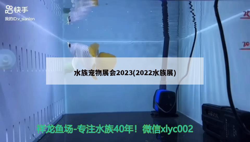 水族寵物展會2023(2022水族展)