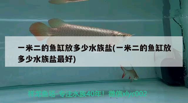 一米二的魚缸放多少水族鹽(一米二的魚缸放多少水族鹽最好) 肥料