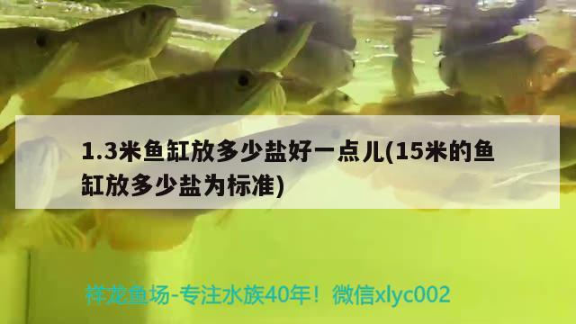 1.3米魚缸放多少鹽好一點(diǎn)兒(15米的魚缸放多少鹽為標(biāo)準(zhǔn)) 龍魚批發(fā)