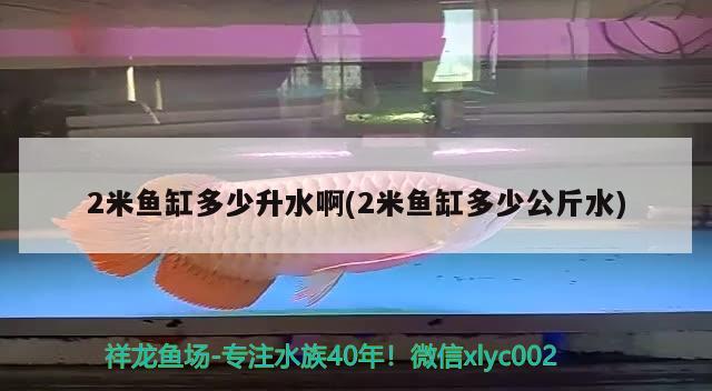 2米魚缸多少升水啊(2米魚缸多少公斤水) 廣州觀賞魚魚苗批發(fā)市場