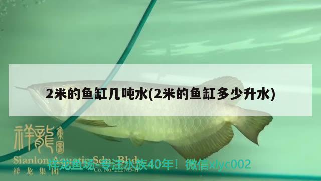 2米的魚缸幾噸水(2米的魚缸多少升水)