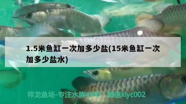 1.5米魚缸一次加多少鹽(15米魚缸一次加多少鹽水)