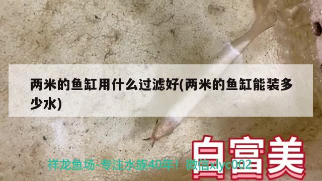 兩米的魚缸用什么過濾好(兩米的魚缸能裝多少水)