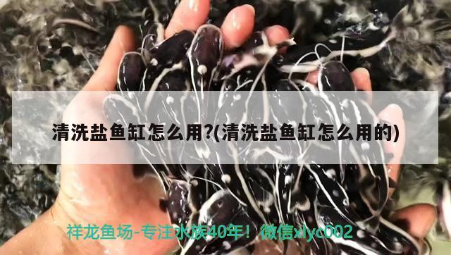 清洗鹽魚缸怎么用?(清洗鹽魚缸怎么用的)